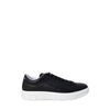 Armani Exchange Black Leather Low Top Sneakers