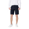 Armani Exchange Blue Polyamide Bermuda Shorts