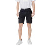 Hugo Boss Black Cotton Bermuda Shorts