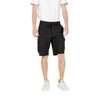 Hugo Boss Black Polyester Bermuda Shorts