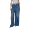 Replay Blue Cotton Bootcut Jeans