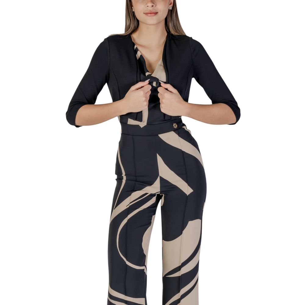 Rinascimento Sort Polyester Ærmeløs Jakke