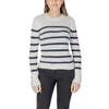 Morgan De Toi White Cotton Sweater