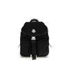 Moncler Black Leather Backpack