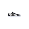 Vans Black And White Fabric Sneaker