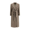 Golden Goose Beige Fleece Wool Coat