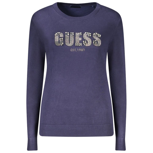 Guess Jeans Blue Viscose Women Sweater