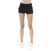 Just Cavalli Black Cotton Women Short Shorts