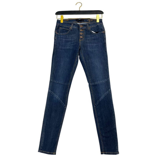Object Blue Cotton Women Jeans