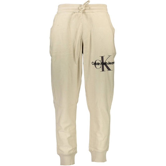 Calvin Klein Beige Cotton Pant