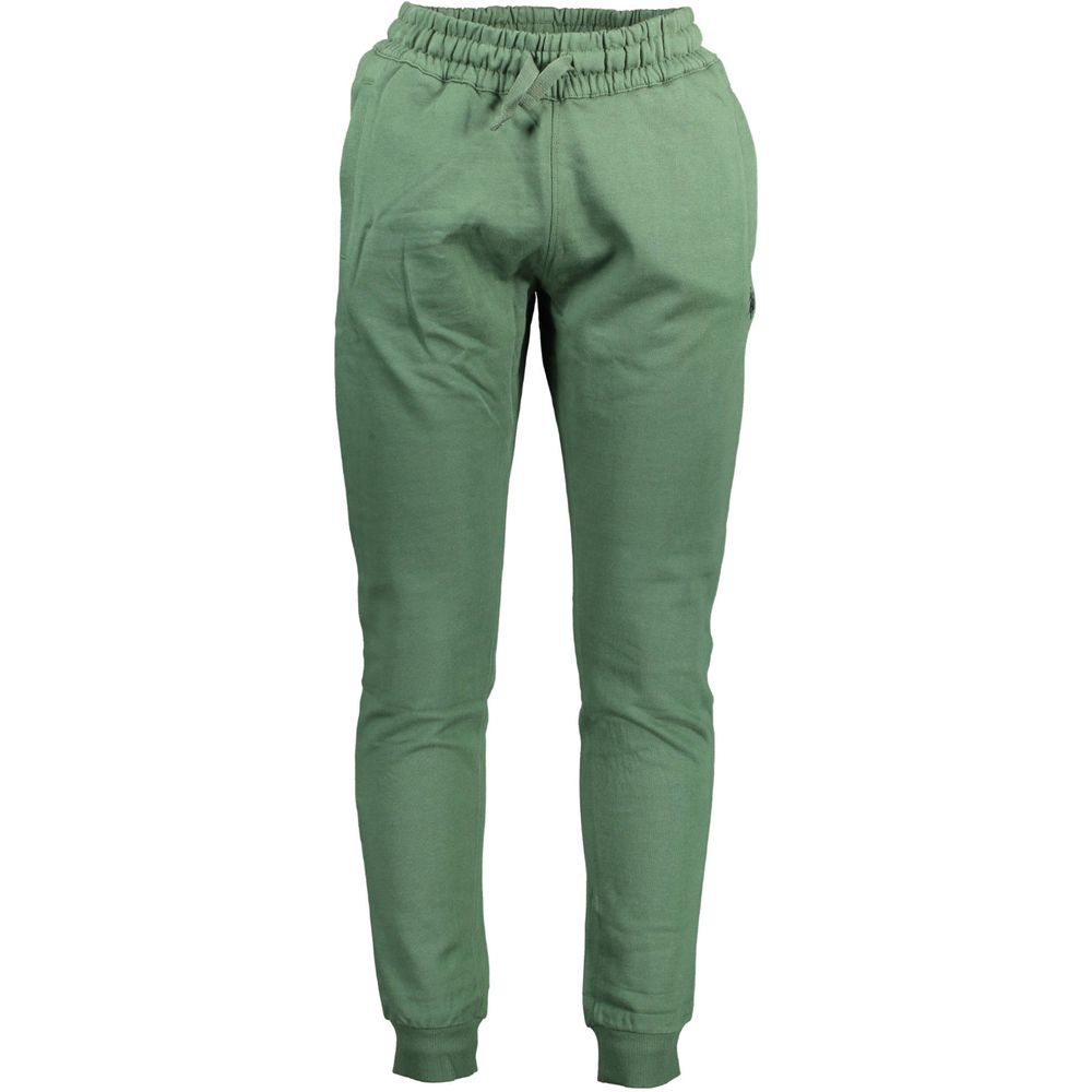 Pantaloni verzi din bumbac US POLO ASSN.