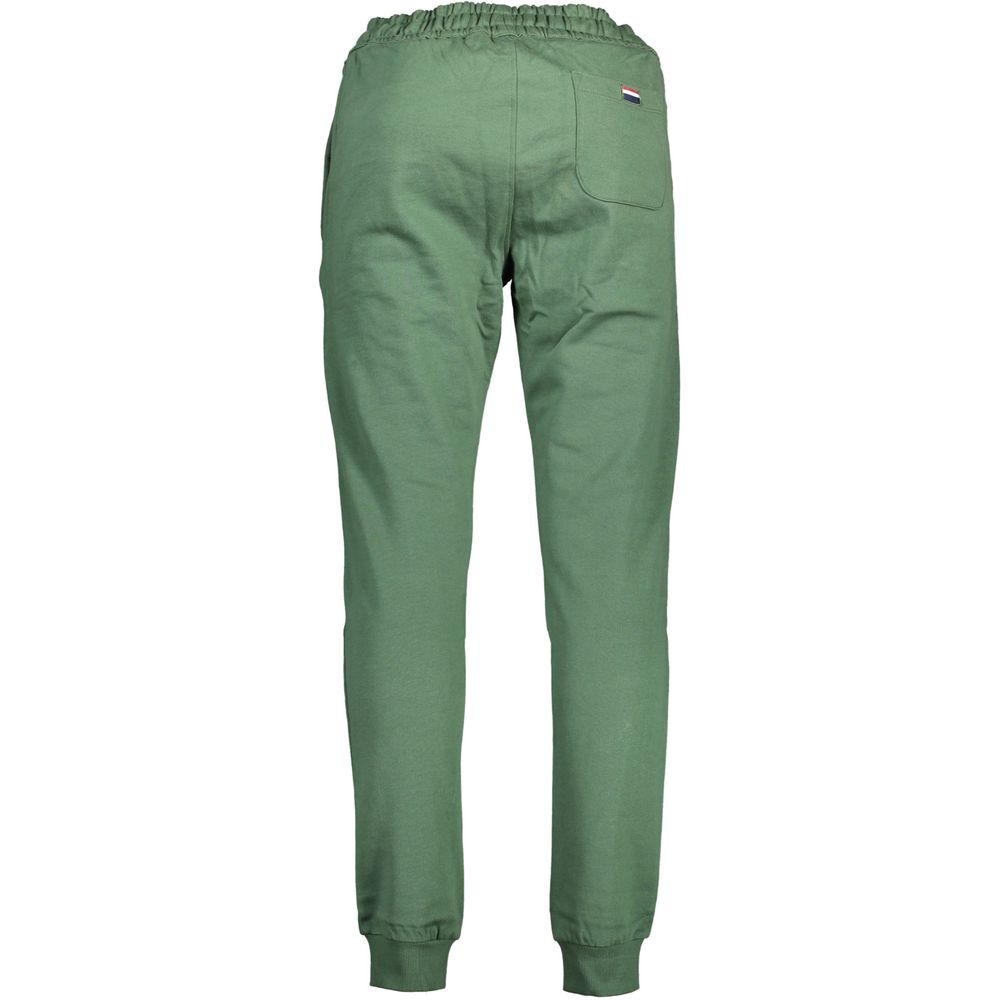Pantaloni verzi din bumbac US POLO ASSN.