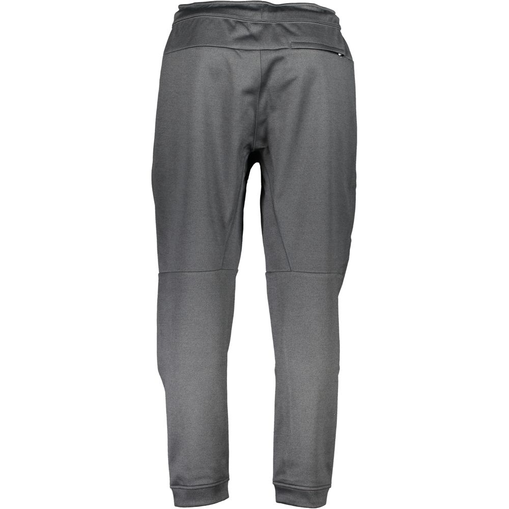 Pantaloni negri din poliester Calvin Klein