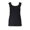 Patrizia Pepe Black Elastane Tank Top