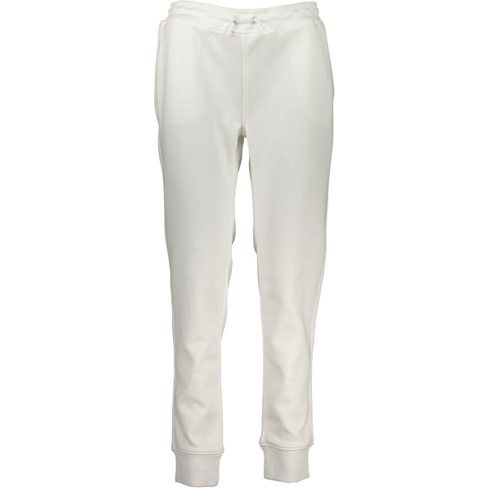 Pantaloni K-WAY din poliester alb