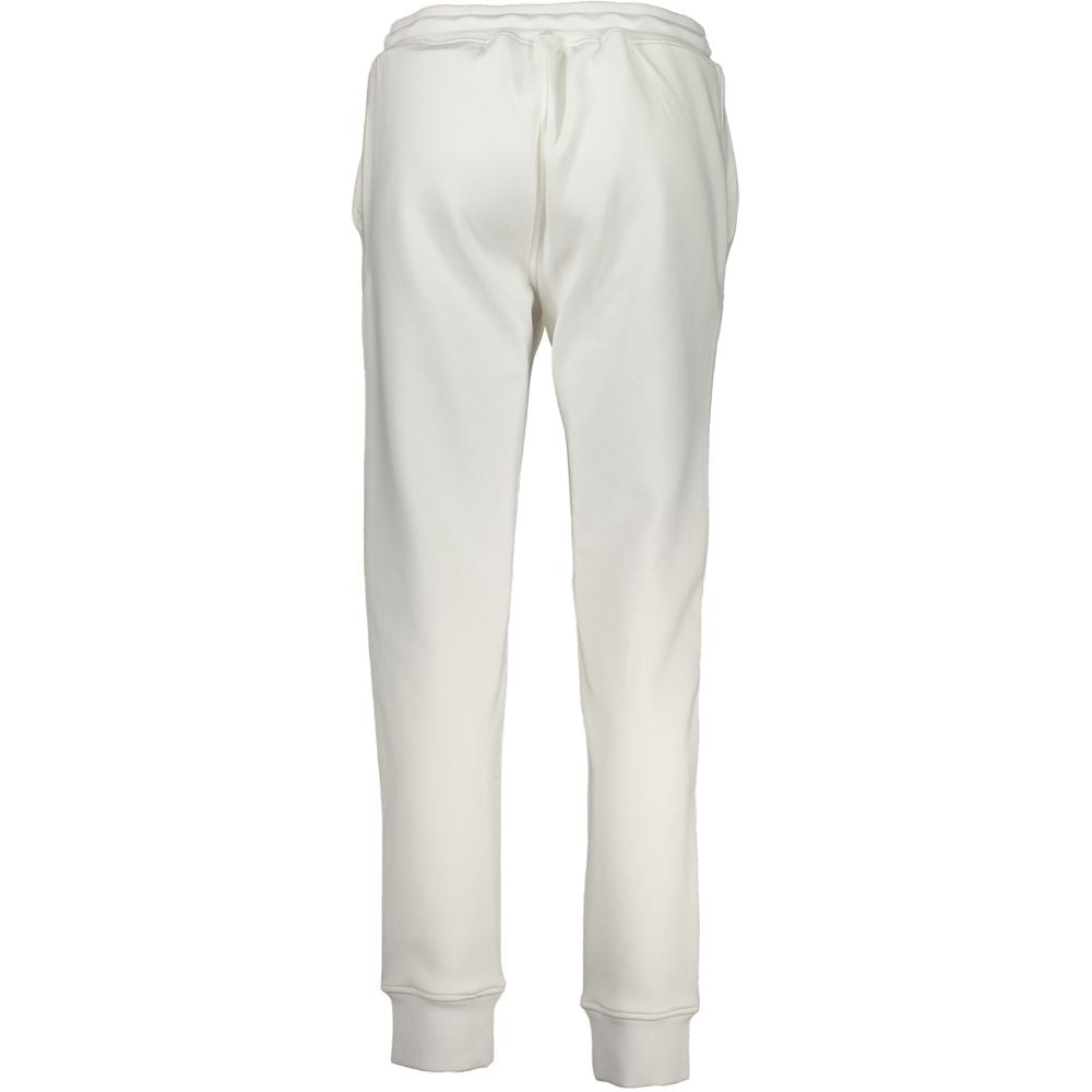 Pantaloni K-WAY din poliester alb