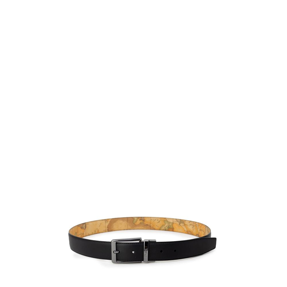 Centura din piele neagra Prima Classe Alviero Martini