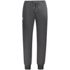 Pantaloni negri din bumbac K-WAY
