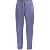 Pantaloni Hugo Boss albaștri din bumbac