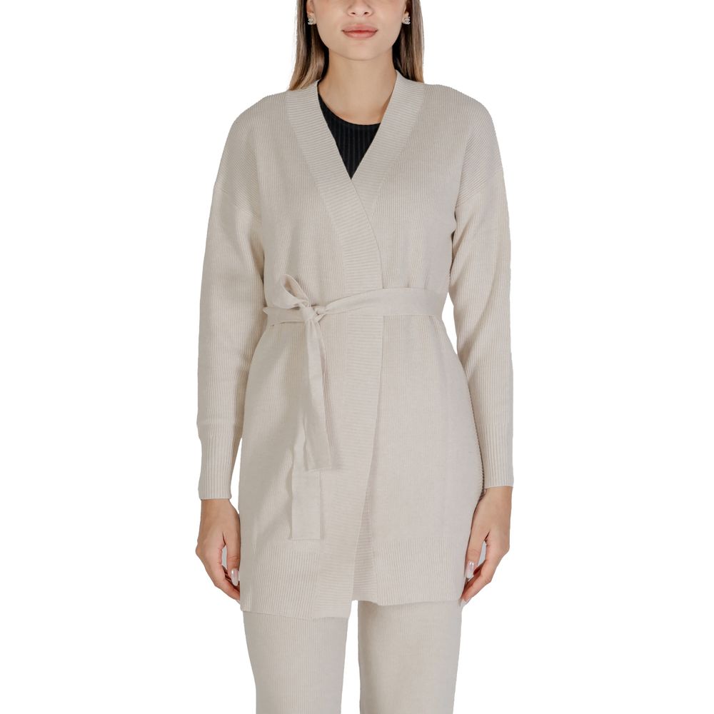 Cleré Beige Viscose Cardigan