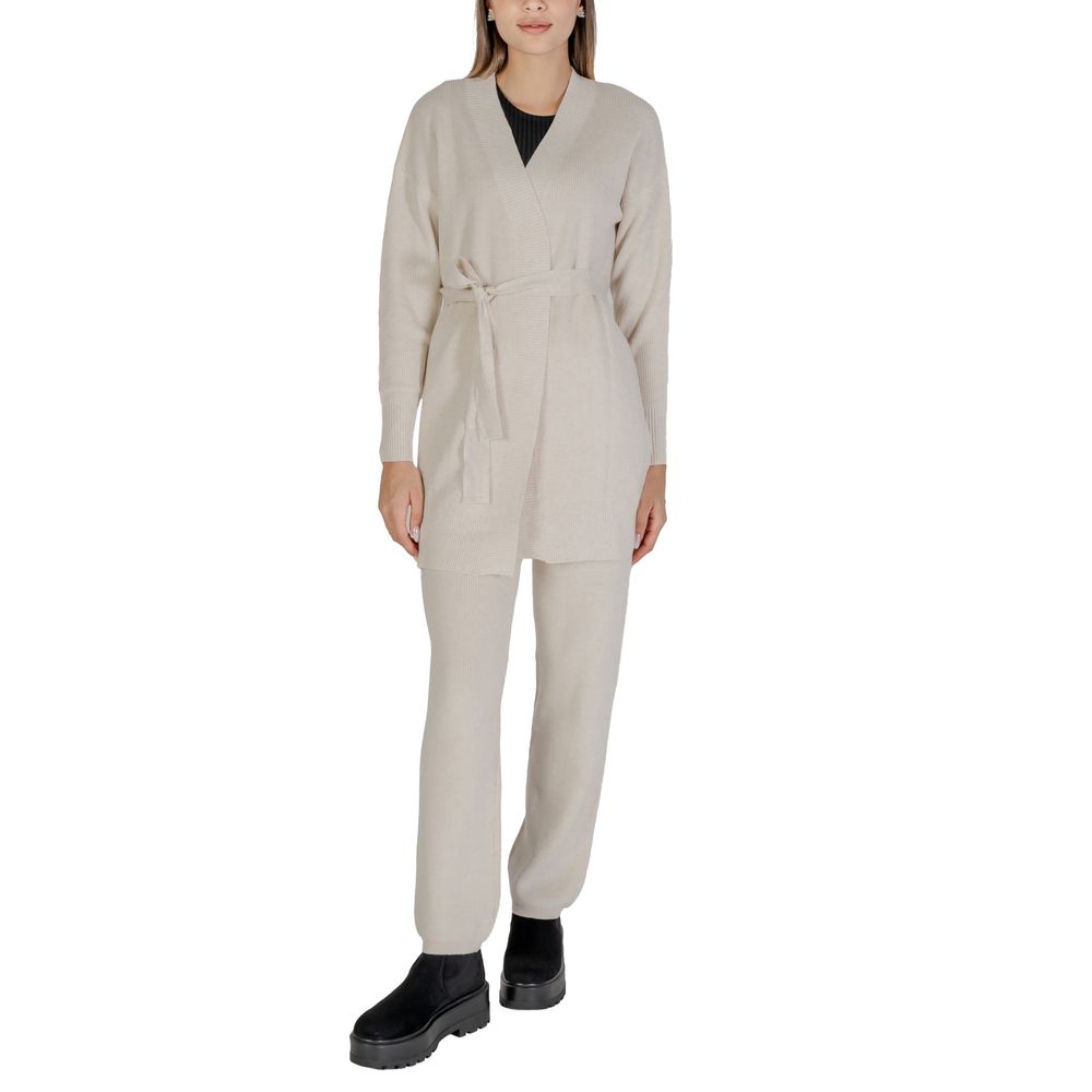 Cleré Beige Viscose Cardigan