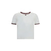 Courrèges White Cotton T-Shirt
