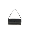 Courrèges Black Calf Leather Bos Taurus Shoulder Bag