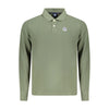 Tricou polo North Sails verde din bumbac