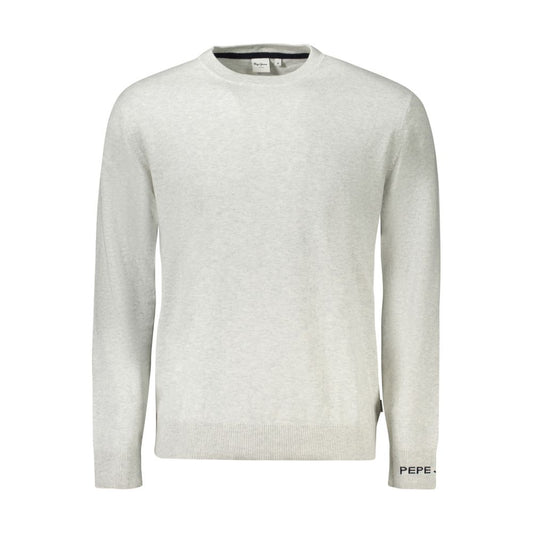 Pepe Jeans Gray Cotton Sweater