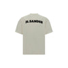 Jil Sander White Cotton T-Shirt