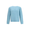 Sunflower Light Blue Alpaca Vicugna Pacos Sweatshirt