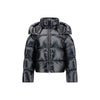 MONCLER x EDWARD ENNINFUL Black Polyamide Full-Length Jacket