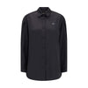 MONCLER x EDWARD ENNINFUL Black Polyester Dress Shirt