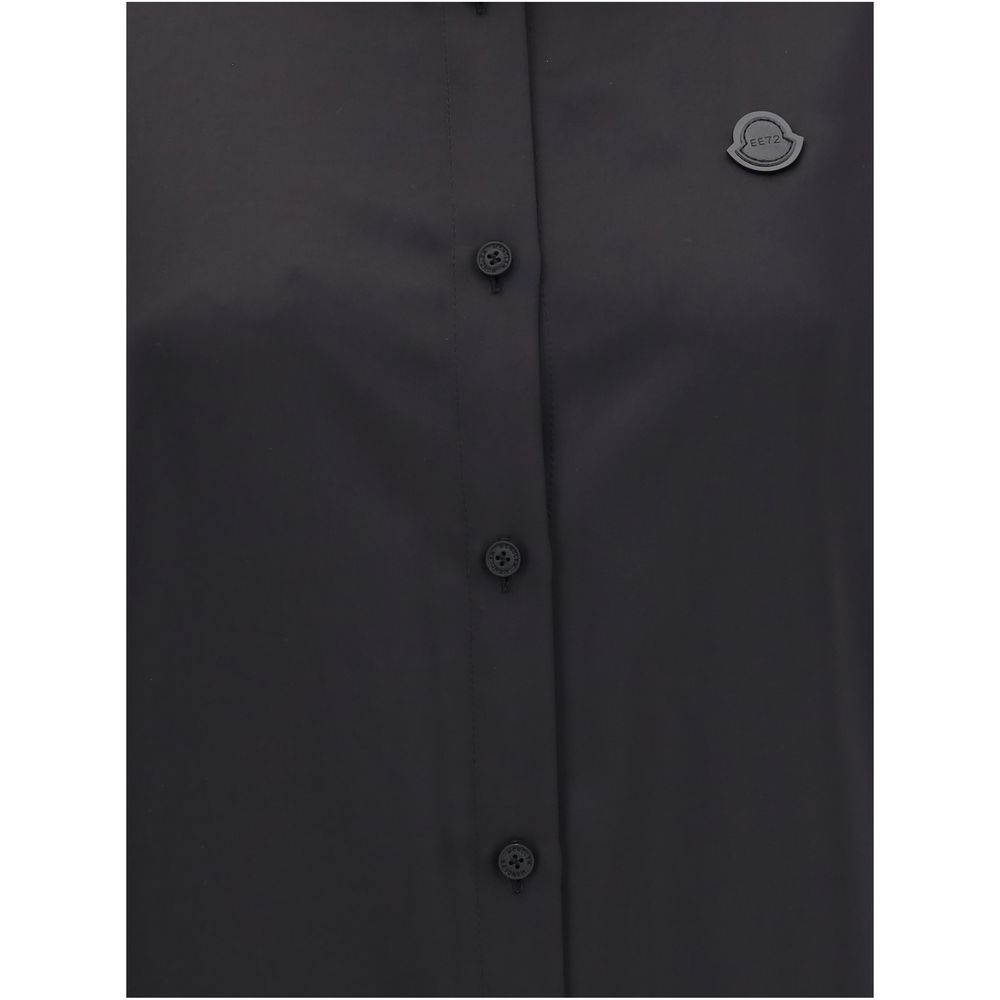 MONCLER x EDWARD ENNINFUL Shirt in Technical Polyester Satin Moncler x EE72 collection by Edward Enninful
