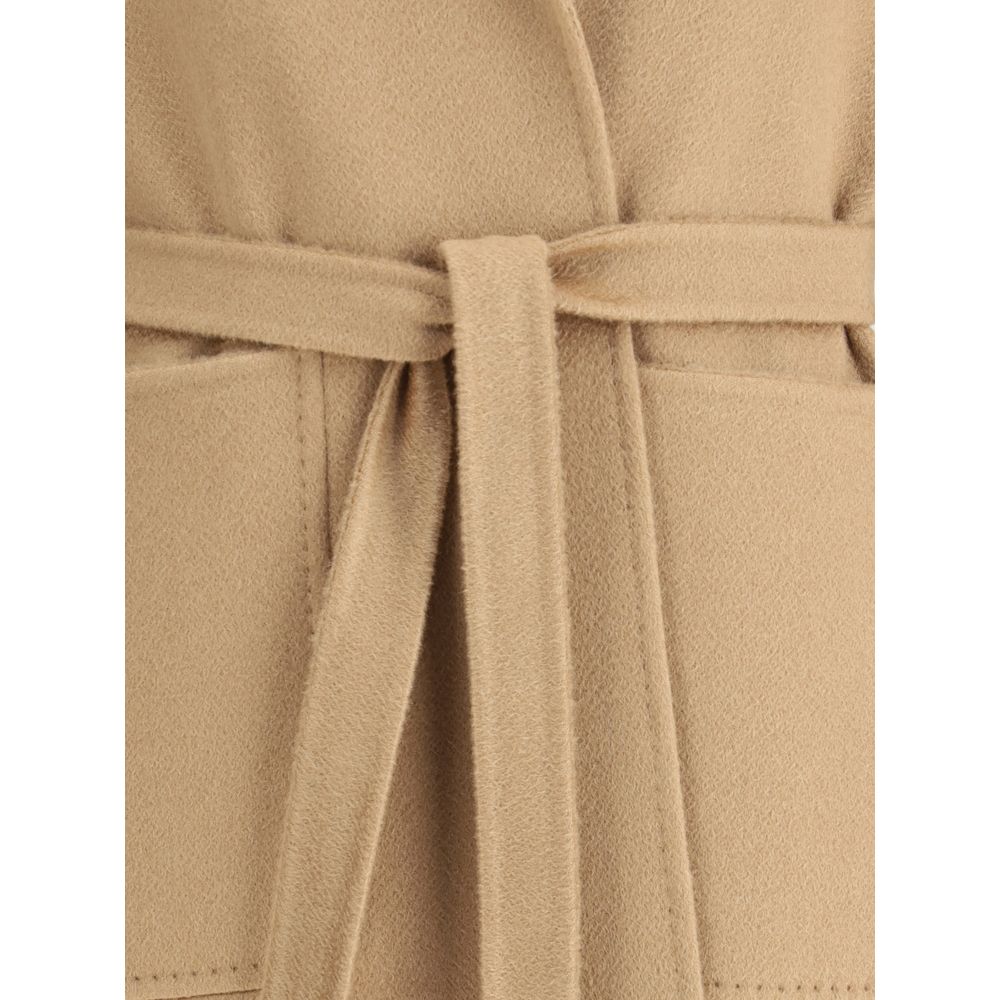 Max Mara Beige Cashmere Coat
