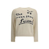 Max Mara Cream Cotton Sweatshirt