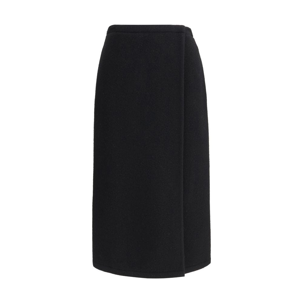 RIER Fleece wrap Skirt in pure Wool