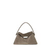 Benedetta Bruzziches Beige Calf Leather Bos Taurus Shoulder Bag