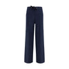 Forte_Forte Blue Cotton Casual Pants