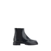Margiela Black Calf Leather Bos Taurus Chelsea Boots