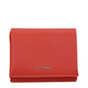 Jil Sander Red Leather Wallet