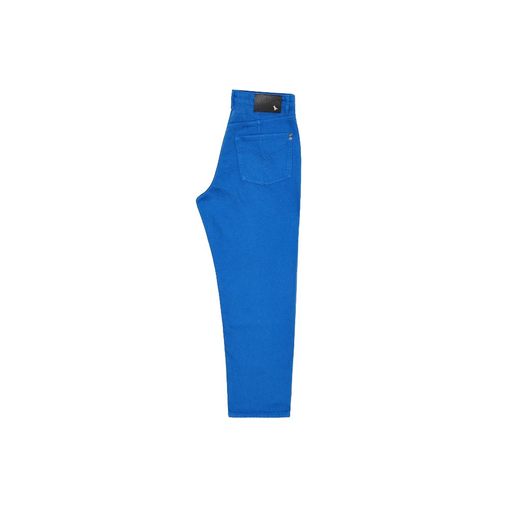 Patrizia Pepe Blue Cotton Pant