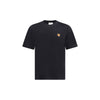 Maison Kitsuné Black Cotton T-Shirt