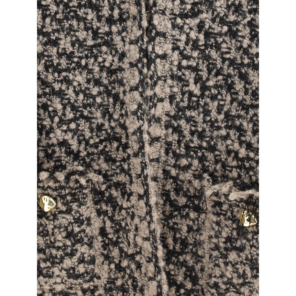 Fabiana Filippi Multicolor Nylon Coat