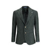 Gi Capri Green Fleece Wool Blazer