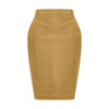Saint Laurent Beige Denim Skirt
