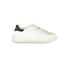 Gaelle Paris White Polyester Sneaker