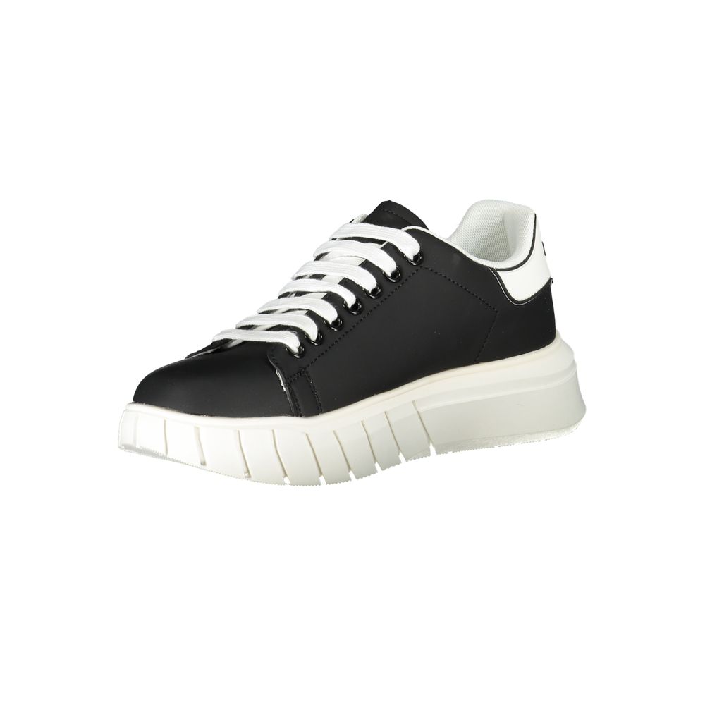 Gaelle Paris Black Polyester Sneaker