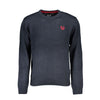 Gianmarco Venturi Blue Cotton Sweater