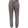 Gianmarco Venturi Gray Cotton Pant